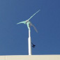 風力発電装置の写真