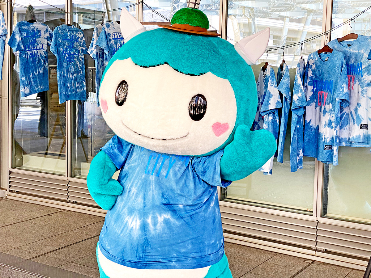 FUJISAWA BLUEHANDS PROJECTで雇用創出＆ゴミ減量　市役所本庁舎で藍染Tシャツ販売中